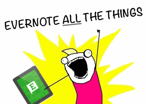 EVERNOTE ALL THE THINGS